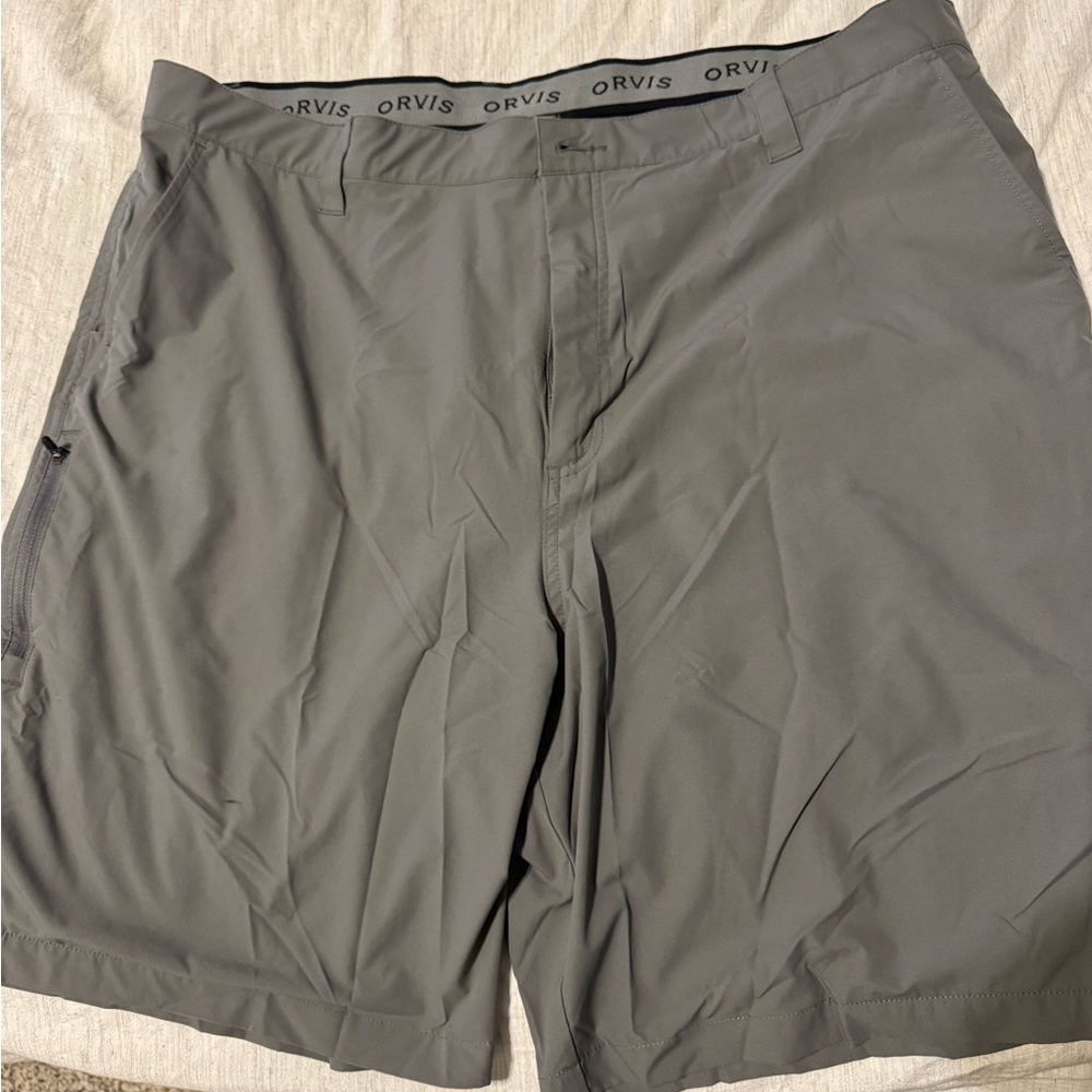 Orvis Men's Athletic Gray Shorts